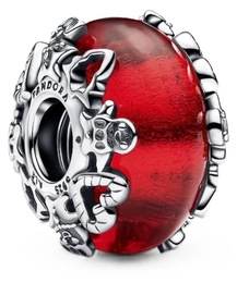 Charms Pandora 793597C00 ze szkła Murano Świąteczna magia