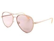 Okulary przeciwsłoneczne Damskie Guess GF0350-5928U Różowe Złoto