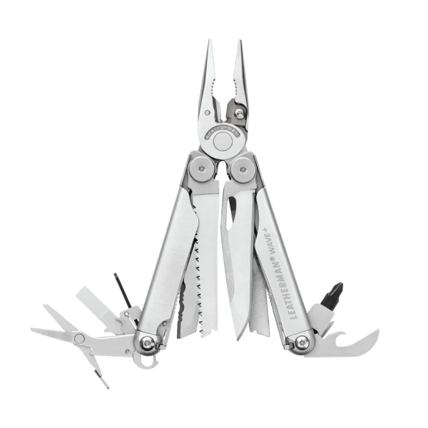 Multitool Leatherman Wave Plus 832524 Srebrny