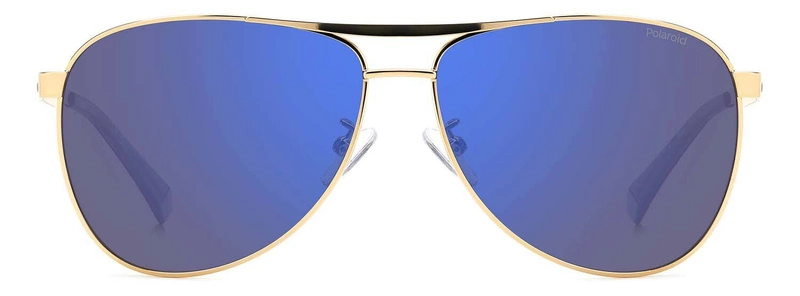 Okulary przeciwsłoneczne męskie Polaroid PLD 2160/G/S/X J5G625X Złote