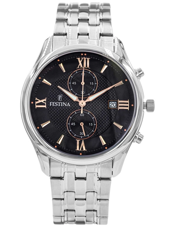 Zegarek męski FESTINA F6854/7 Retro Chronograph