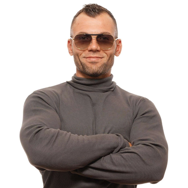 Okulary przeciwsłoneczne Męskie Web WE0281 30P 60 Złote