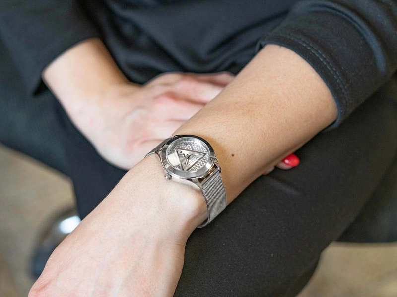 Zegarek damski GUESS GW0835L1 Glitz Plaque