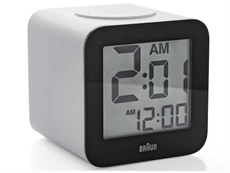 Budzik Braun BC25WP Mówiący Drzemka