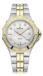 Zegarek damski EDOX 53020 357JM NADD Delfin The Original Diver Lady Diamonds