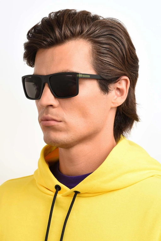 Okulary przeciwsłoneczne męskie Polaroid PLD 2098/S 7ZJ56M9 Czarne