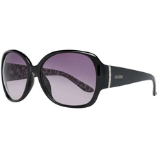 Okulary przeciwsłoneczne damskie Guess GF0284 01B 60 Czarne