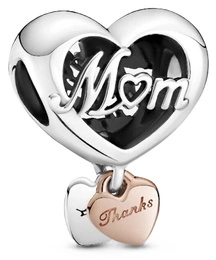 Charms Pandora 789372C00 „Dziękuję Ci, Mamo”