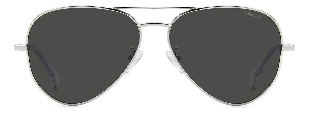 Okulary przeciwsłoneczne męskie Polaroid PLD 4186/G/S/X 01057M9 Srebrne