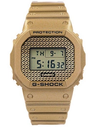 Zegarek męski CASIO G-SHOCK DWE-5600HG-1ER Gold Chain