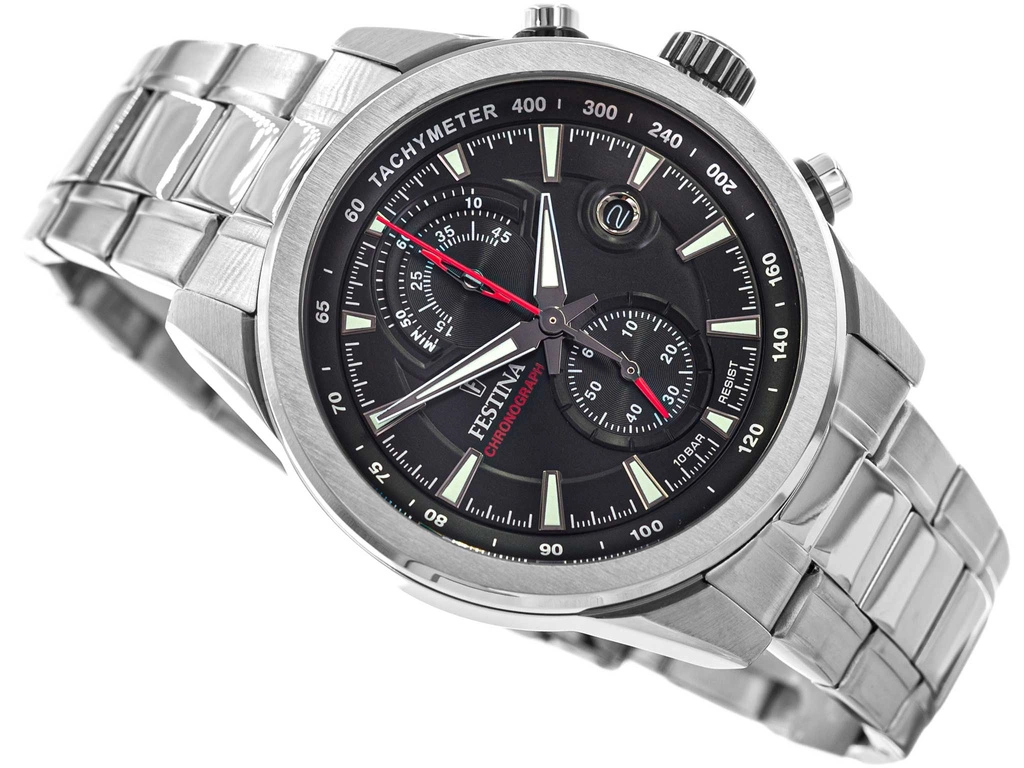 Zegarek męski FESTINA F20694/6 Timeless Chronograph