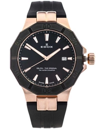 Zegarek męski EDOX 53021 37RNCA NIR Delfin The Original Date