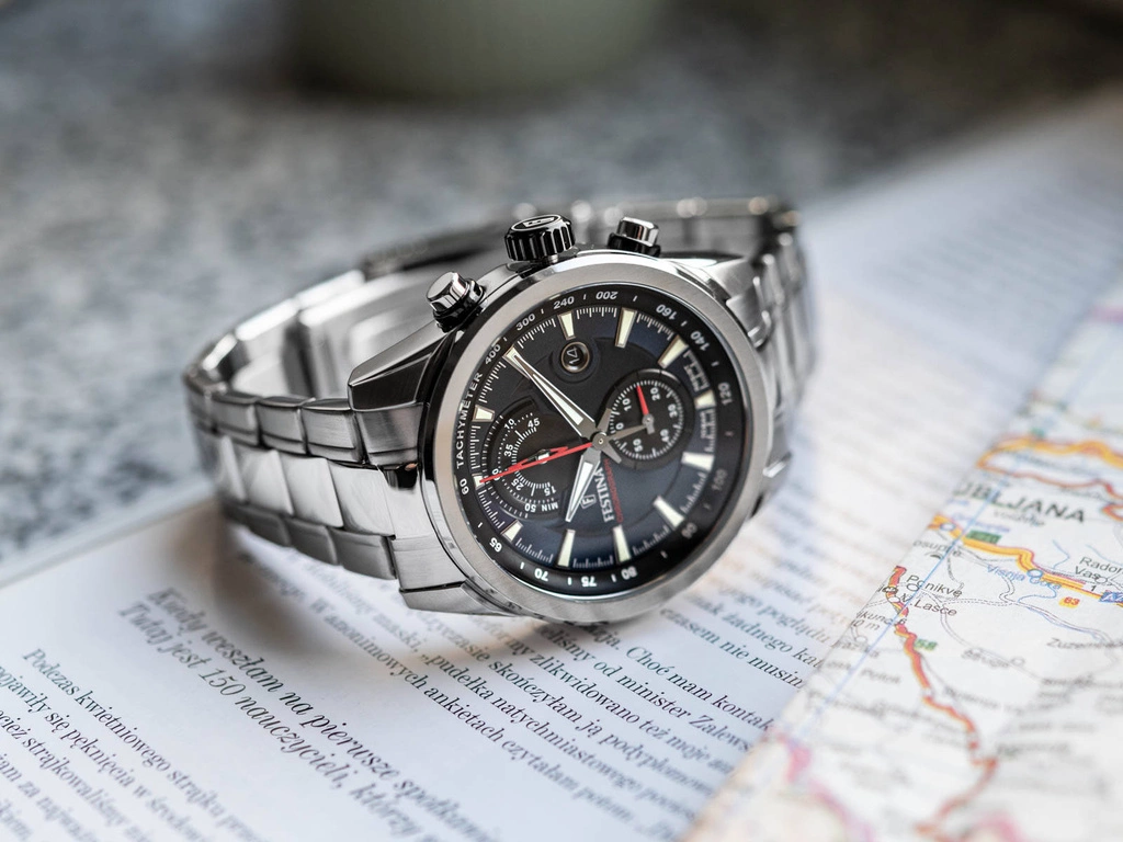 Zegarek męski FESTINA F20694/6 Timeless Chronograph