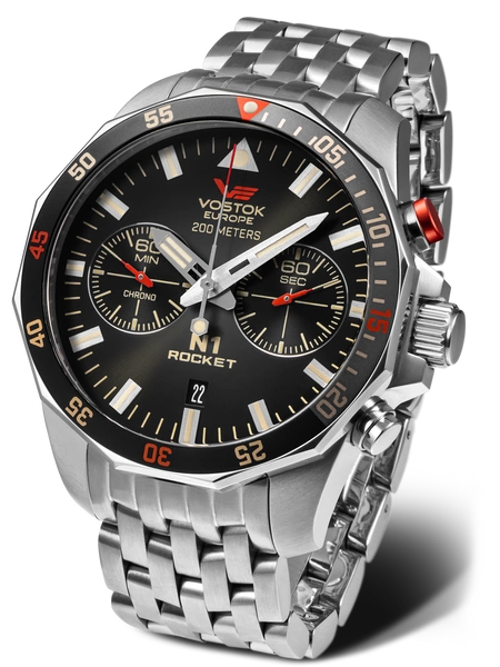 Zegarek męski VOSTOK EUROPE Vostok N1 Rocket 6S21-225A618B