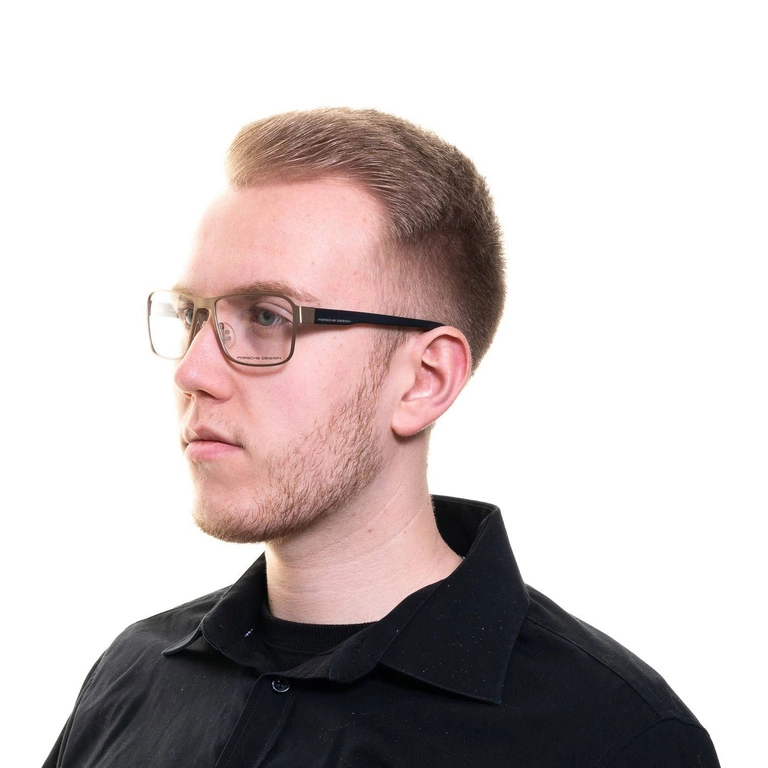 Okulary oprawki męskie Porsche Design P8290 D 56 Złote
