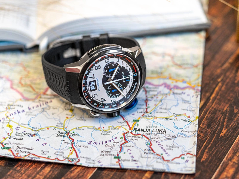 Zegarek męski EDOX 38001 TINNBU BN Chronorally BMW Limited Edition