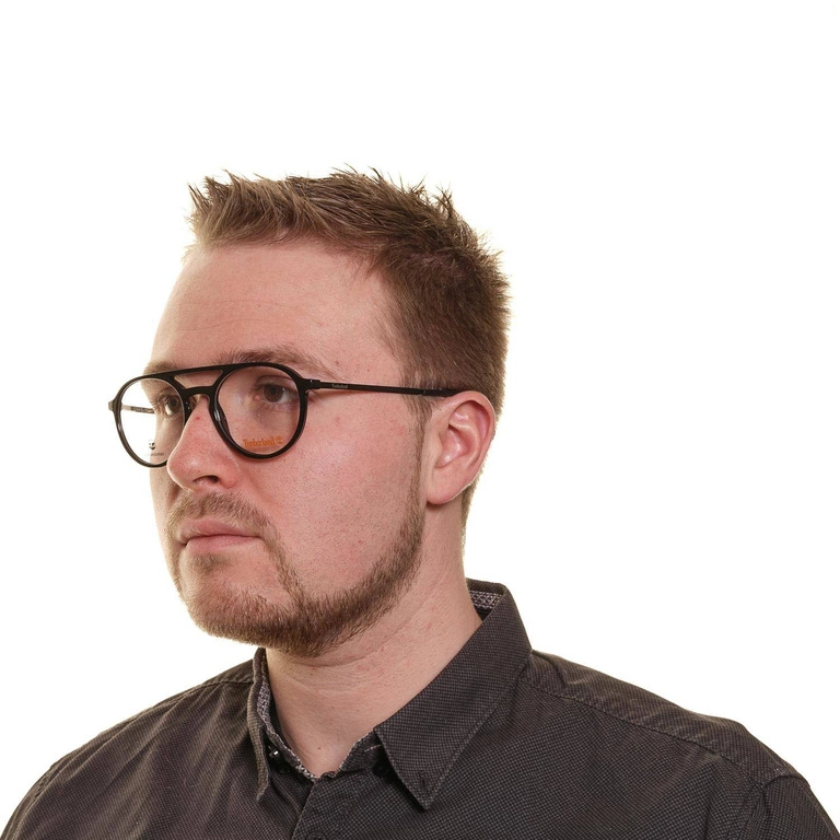 Okulary oprawki męskie Timberland TB1634 001 54 Czarne