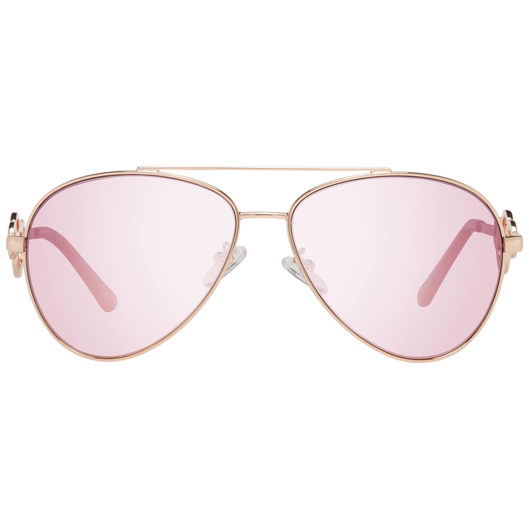 Okulary przeciwsłoneczne damskie Guess GF0365 28Z 59 Różowe Złoto