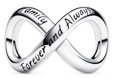 Charms Pandora 793243C00 z symbolem nieskończoności Na zawsze przy Tobie