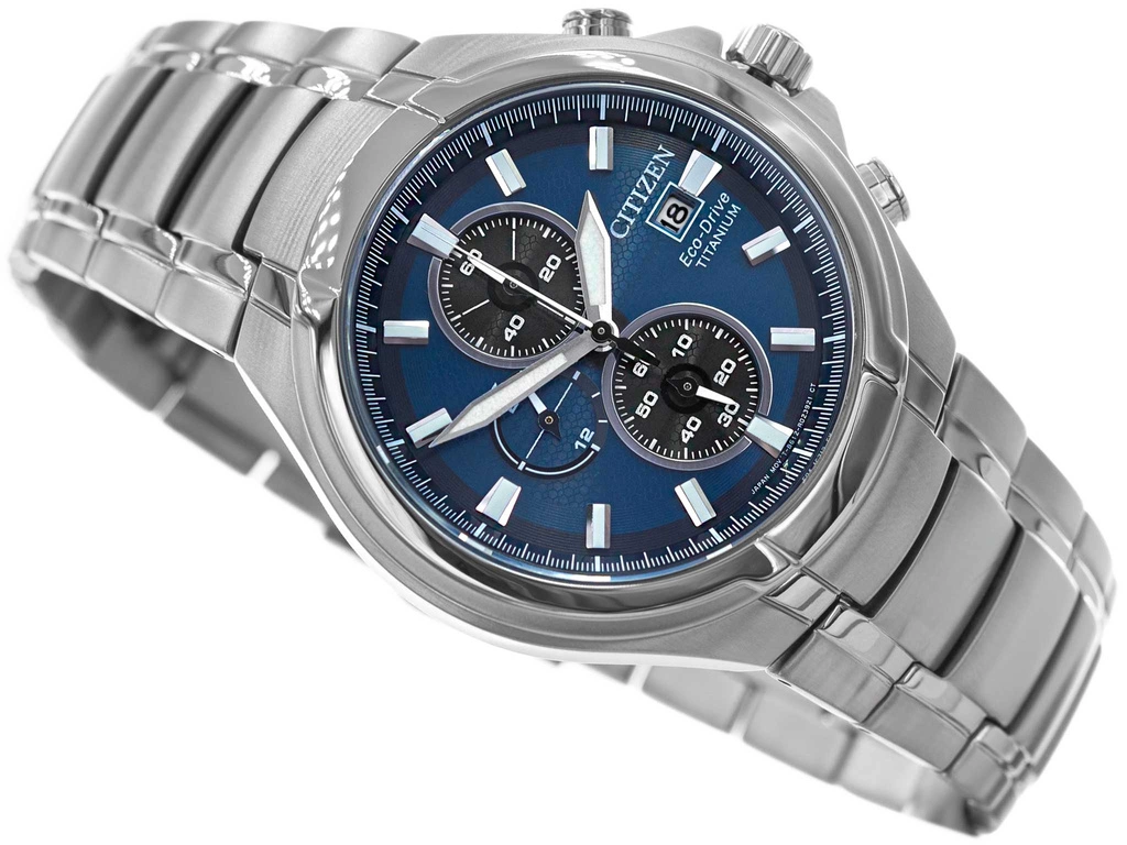 Zegarek męski Citizen CA0700-86L Super Titanium Eco-Drive
