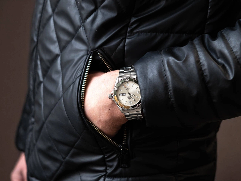 Zegarek męski ORIENT RA-AA0821S39B Mako III Kamasu Automatic