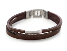 Bransoleta męska Fossil JF03323040