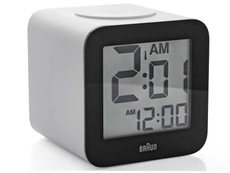 Budzik Braun BC25WP-DCF Radio Controlled Mówiący Drzemka