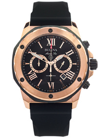 Bulova men's 43mm marine star sale