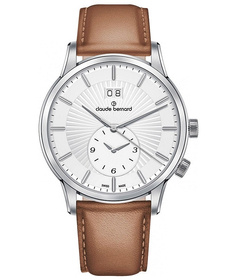 Zegarek męski CLAUDE BERNARD 62007-3-AIN Classic 2nd Time Zone