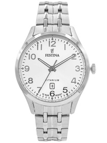 Zegarek męski FESTINA F20466/1 Titanium Date