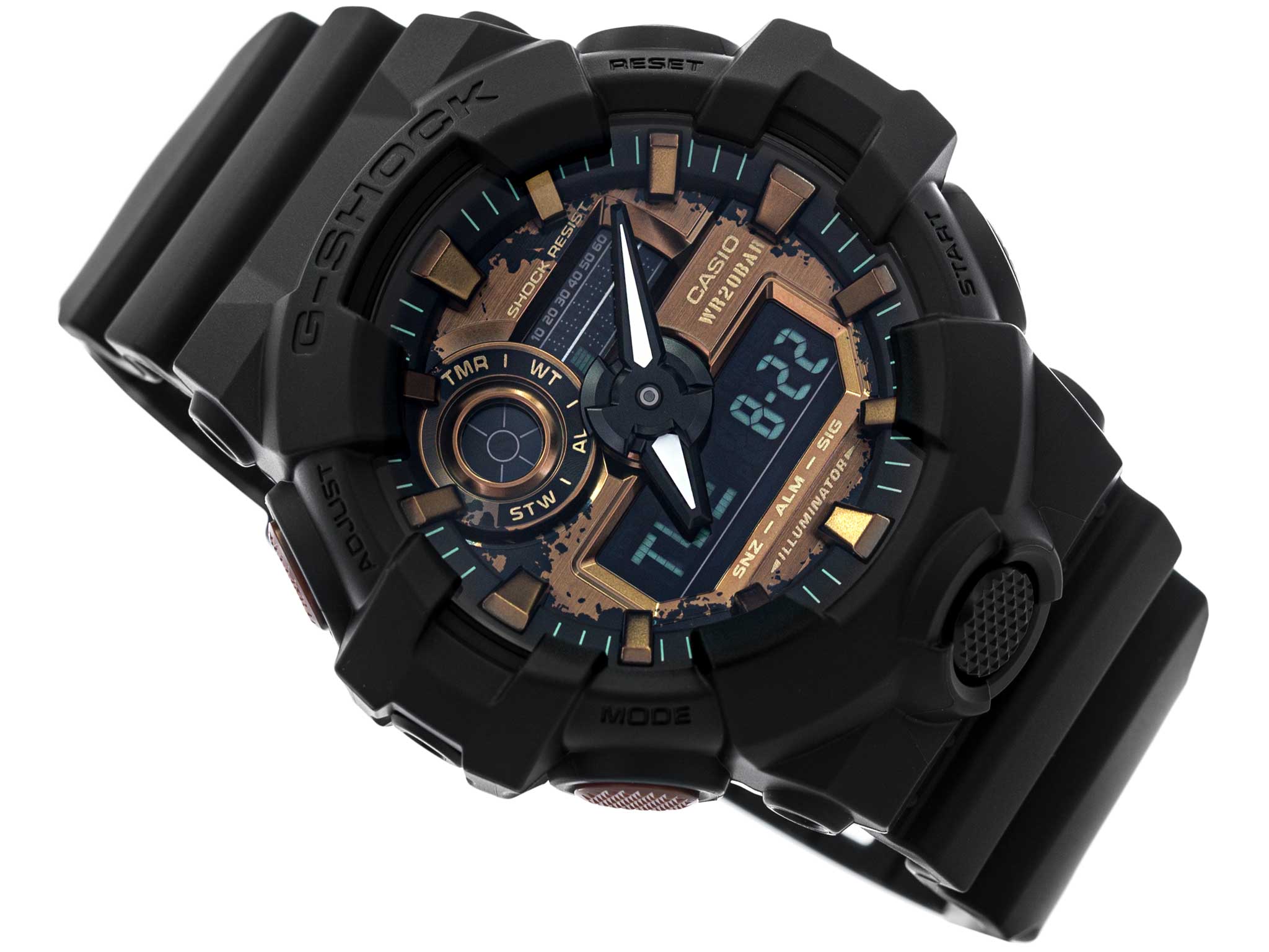 G shock ga 700 fashion gold