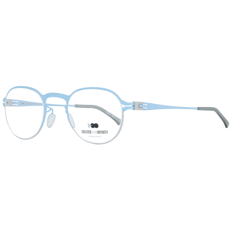 Okulary oprawki Męskie Greater Than Infinity GT009 V06N 46 Niebieskie