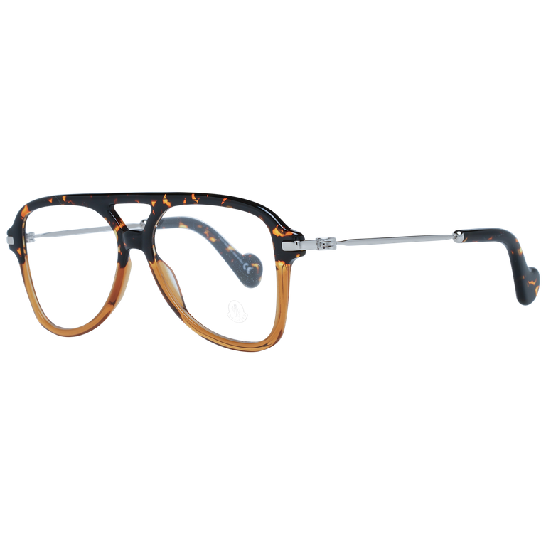 Okulary oprawki Męskie Moncler ML5081 56A 54 Brązowe