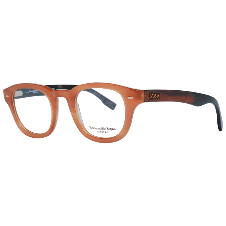 Okulary oprawki Męskie Zegna Couture ZC5005 47 041 Brązowe