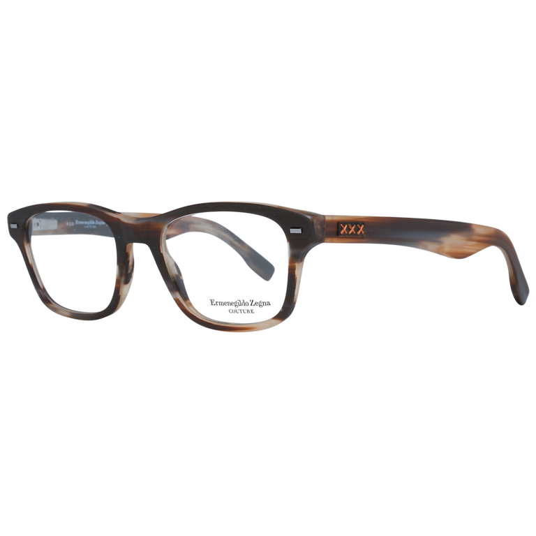 Okulary oprawki Męskie Zegna Couture ZC5013 53 062 Brązowe