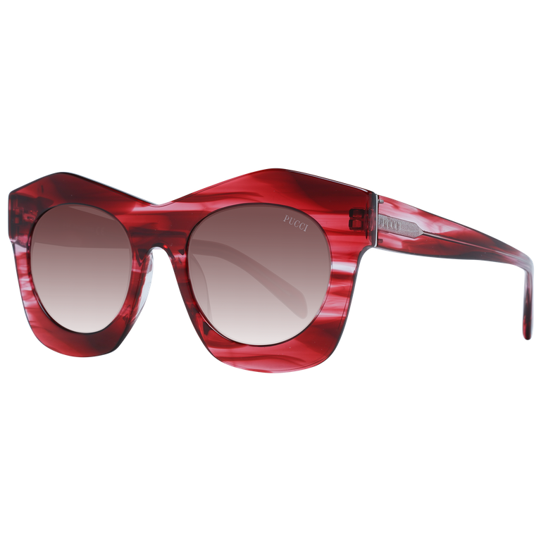 Okulary przeciwsłoneczne Damskie Emilio Pucci EP0123 68F 51 Czerwone