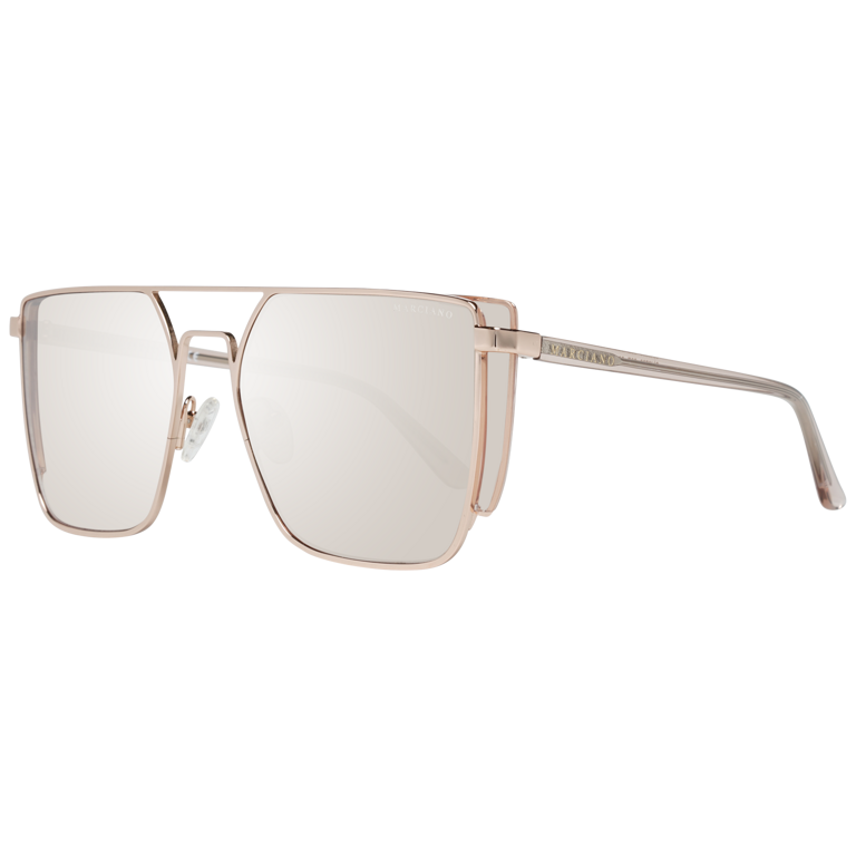 Okulary przeciwsłoneczne damskie Guess by Marciano GM0789 28Z 56 Różowe Złoto