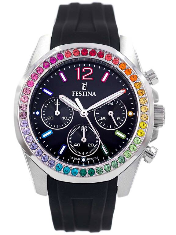 Zegarek damski FESTINA F20610/3 Boyfriend Rainbow 