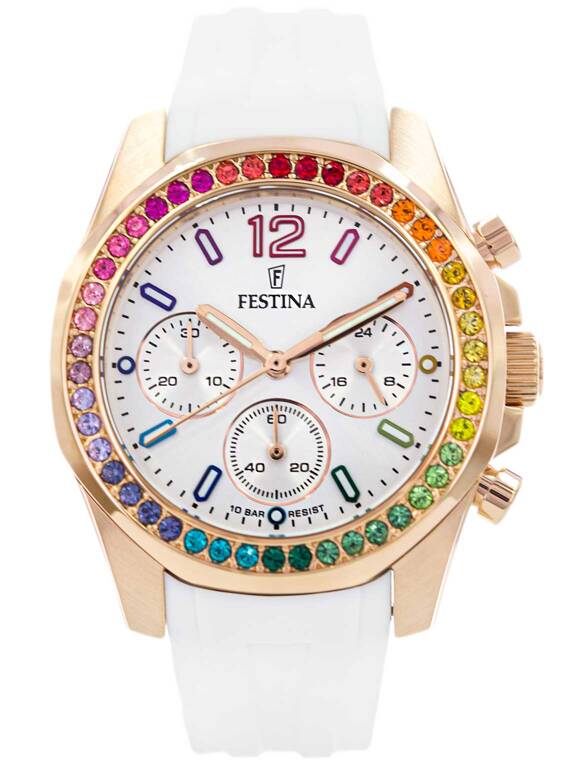 Zegarek damski FESTINA F20611/2 Boyfriend Rainbow 