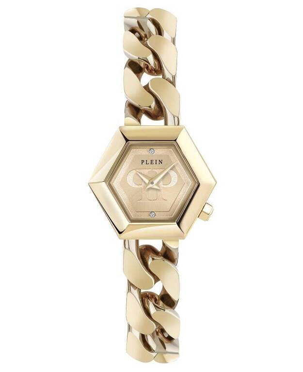 Zegarek damski PHILIPP PLEIN PWWBA0323 The Hexagon Groumette Perpetual Bling