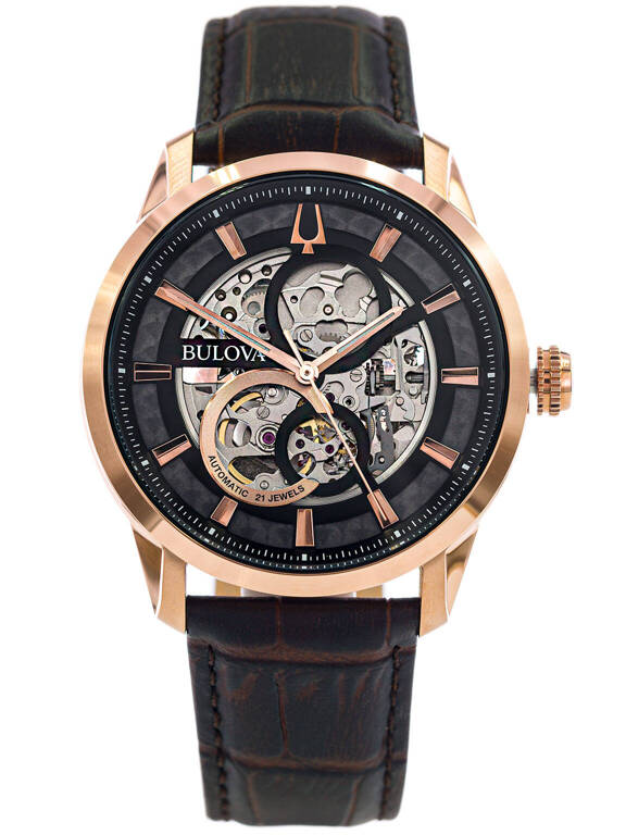 Zegarek męski BULOVA 97A169 Sutton Skeleton