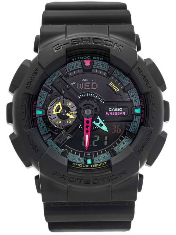 Zegarek męski CASIO G-SHOCK GA-110MF-1AER Multi Fluorescent