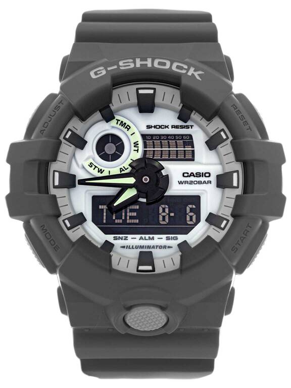 Zegarek męski CASIO G-SHOCK GA-700HD-8AER Hidden Glow