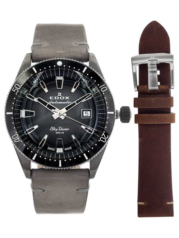 Zegarek męski EDOX 80126 3VIN GDN Sky Diver