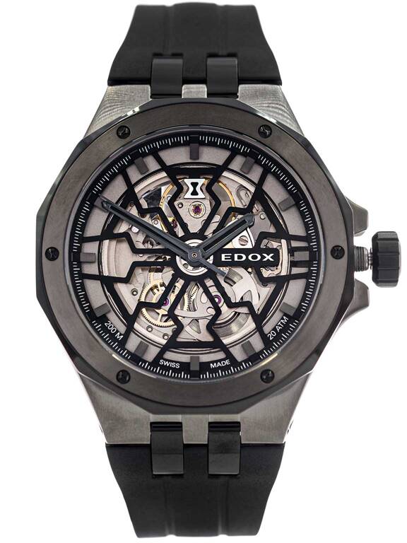 Zegarek męski EDOX 85303 357GN NGN Delfin Mecano