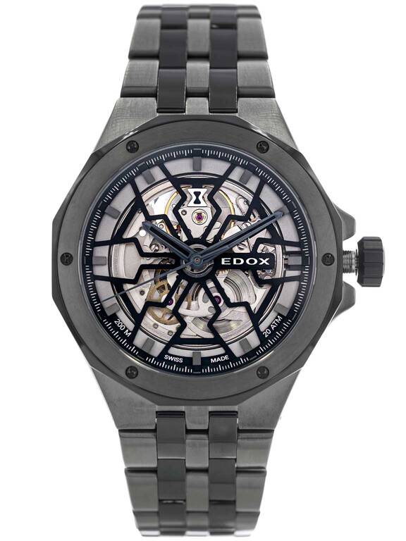 Zegarek męski EDOX 85303 357GNM NGN Delfin Mecano