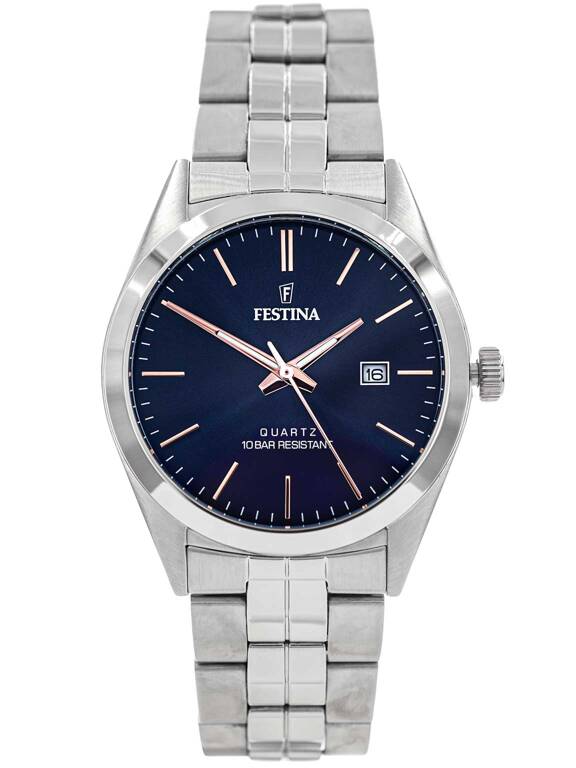 Zegarek męski FESTINA F20437/B Classic Bracelet 