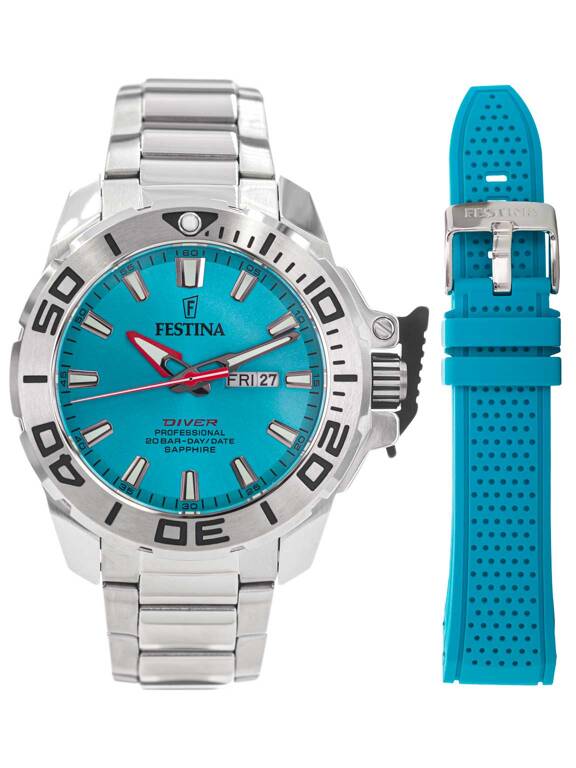 Zegarek męski FESTINA F20665/6 The Originals Diver Sapphire