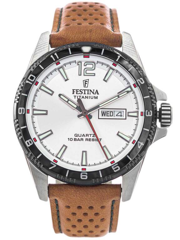 Zegarek męski FESTINA F20699/1 Titanium Date