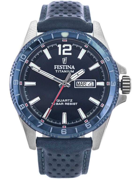 Zegarek męski FESTINA F20699/2 Titanium Date